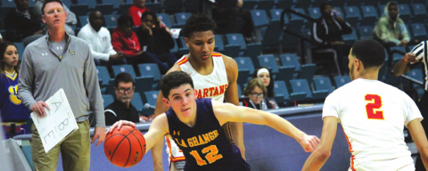 Leopards Fall to Stafford in Boys Basketball Playoff Opener