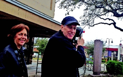 Diane Cook and Len Jenshel from New York City, are traveling the world and photographing trees for a National Geographic magazine and book project.